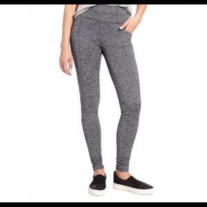 Athleta High Waist Herringbone Metro leggings XXS